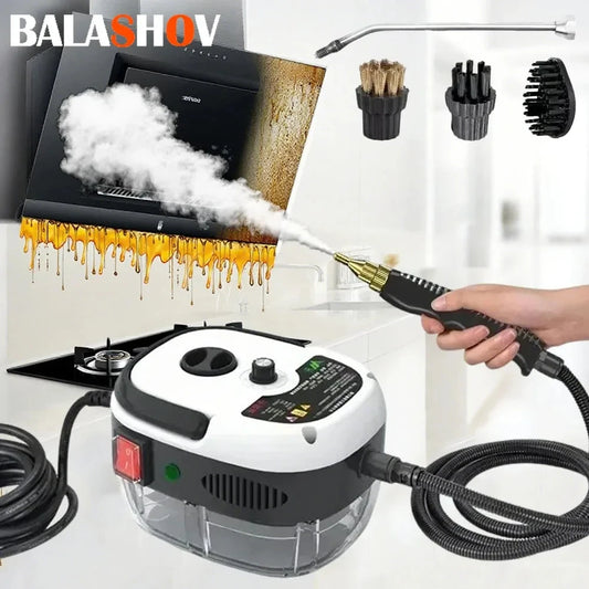 Aparat Curatare cu Abur Portabil 2500W 6 Trepte 105 Grade + Accesorii