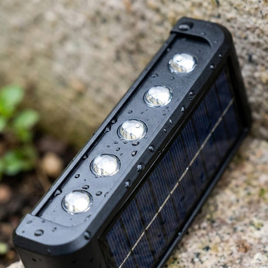 Set 6 Lămpi Solare LED pentru Perete – Pachet Promoțional 4+2 CADOU | 10 LED-uri | IP65