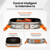 Ceas Smart Ultra cu 3 Curele – Apeluri Bluetooth, Monitorizare Activitate, Moduri Sport, IP65