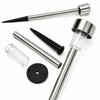 Set 12 Lămpi Solare Inox Pentru Grădină