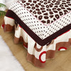 Lenjerie de Pat Premium 4 Piese din Finet – Animal Print, Model H798