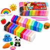 Set 36 Bucati Plastelină Inteligentă Tip Spumă, Multicoloră, Ușor de Modelat