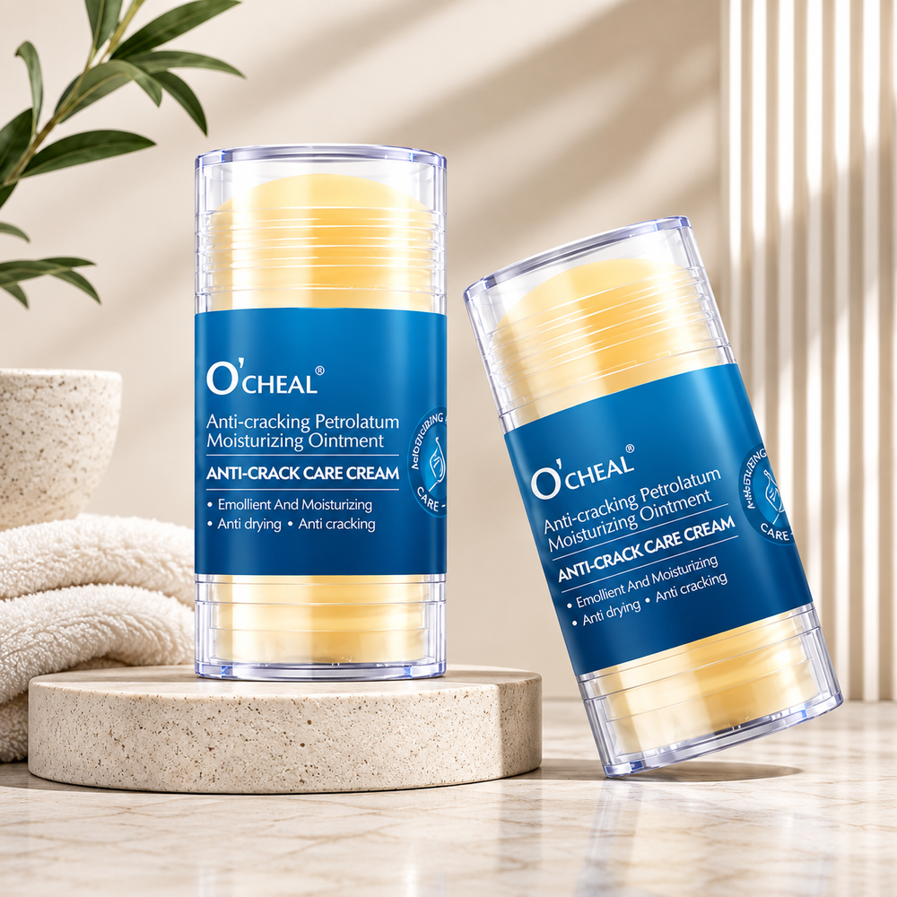 Set 2 Creme Stick pentru Călcâie, Mâini și Coate – Hidratare Intensă cu Vitamina E și Ceară de Albine, 2×35g