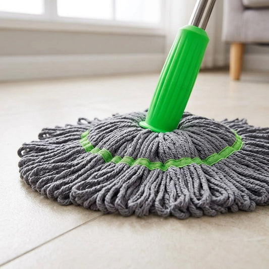 Set 2 bucati Mop Modern, Stoarcere Rapida, Super absorbant, Curatenie Eficienta, Fara Efort, Design Ergonomic