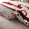 Lenjerie de Pat Premium 4 Piese din Finet – Animal Print, Model H798