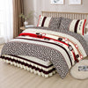 Lenjerie de Pat Premium 4 Piese din Finet – Animal Print, Model H798