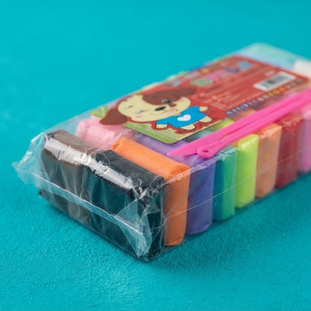 Set 36 Bucati Plastelină Inteligentă Tip Spumă, Multicoloră, Ușor de Modelat